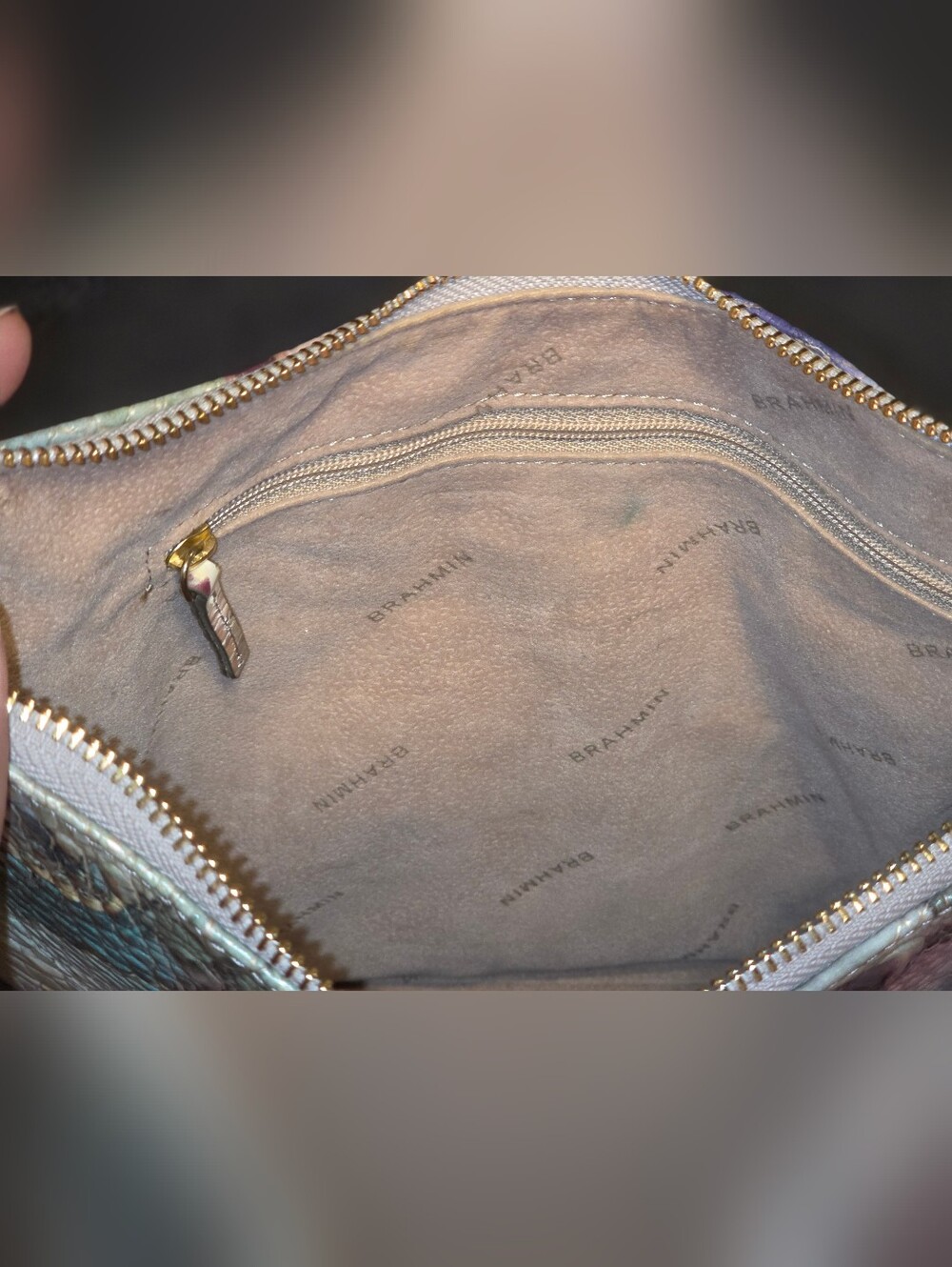 Brahmin Katie Nirvana Melbourne Leather Crossbody - Picture 11 of 11